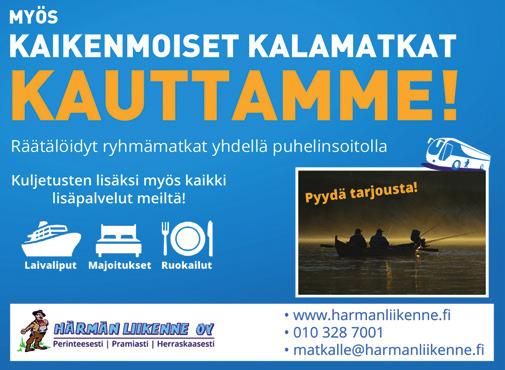 Jos haluat itsellesi uusia kalakavereita ja olet kiinnostunut kalakilpailuista, erilaisista kalastukseen liittyvästä opastuksesta ja valistustilaisuuksista tai kalaretkistä, voit ottaa yhteyttä