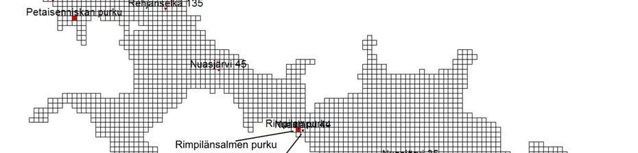 3.4 Laskenta Kolmisopen kuvauksen puutteellisuus.