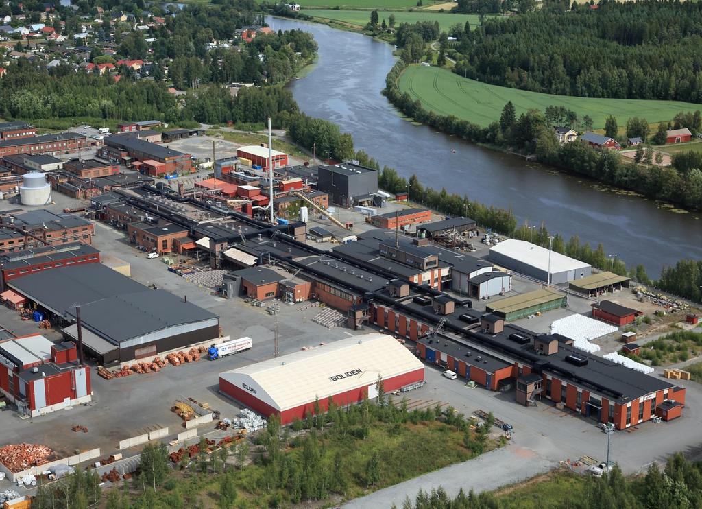 Kupariteollisuuspuisto Porissa Noin 100 hehtaarin kokoinen tehdasalue Kokemäenjoen varrella Alueen yritykset