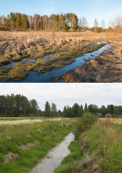 toitusperusteet tulee aina tarkistaa kohdekohtaisesti valuma-alueelta tulevan mitoitusvirtaaman eli vesimäärien ja muiden mitoitukseen vaikuttavien tekijöiden mukaisesti.