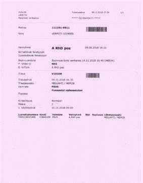 VERENSIIRTOA EDELTÄVÄT TARKISTUKSET Tarkistuksissa verrataan: