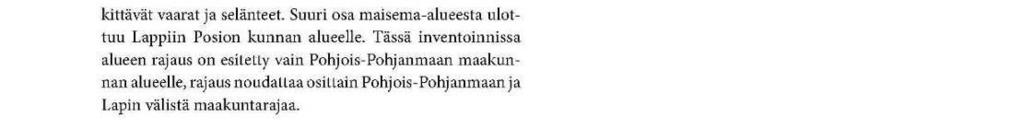 arvokkaaksi uudeksi alueeksi esitetty