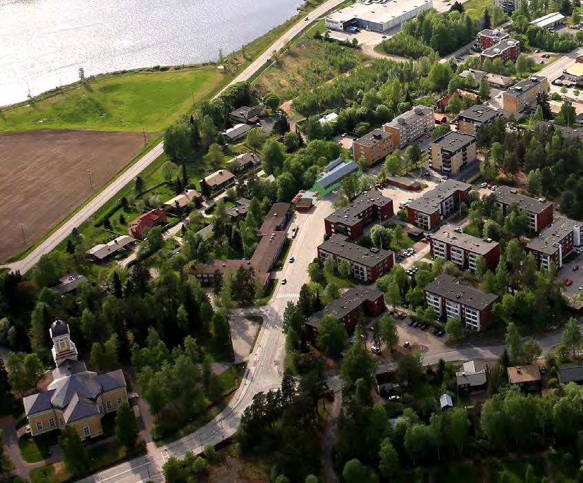 Koivurinne 22 Vaihtoehdossa 2 tontti on osoitettu merkinnällä AR-16 Rivitalojen ja muiden kytkettyjen asuinrakennusten korttelialueeksi.