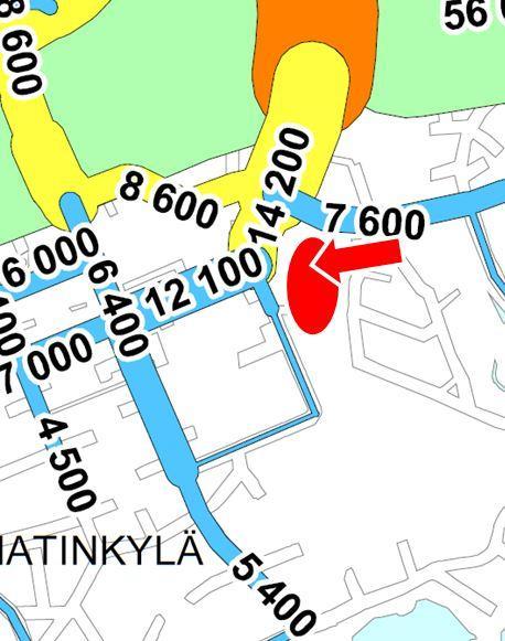 5 kevyen liikenteen pääakselina. Hauenkalliontiellä liikennöi useita bussilinjoja. Lähimmät pysäkit sijaitsevat Iirislahdenportin ja Matinkallion liittymien läheisyydessä.