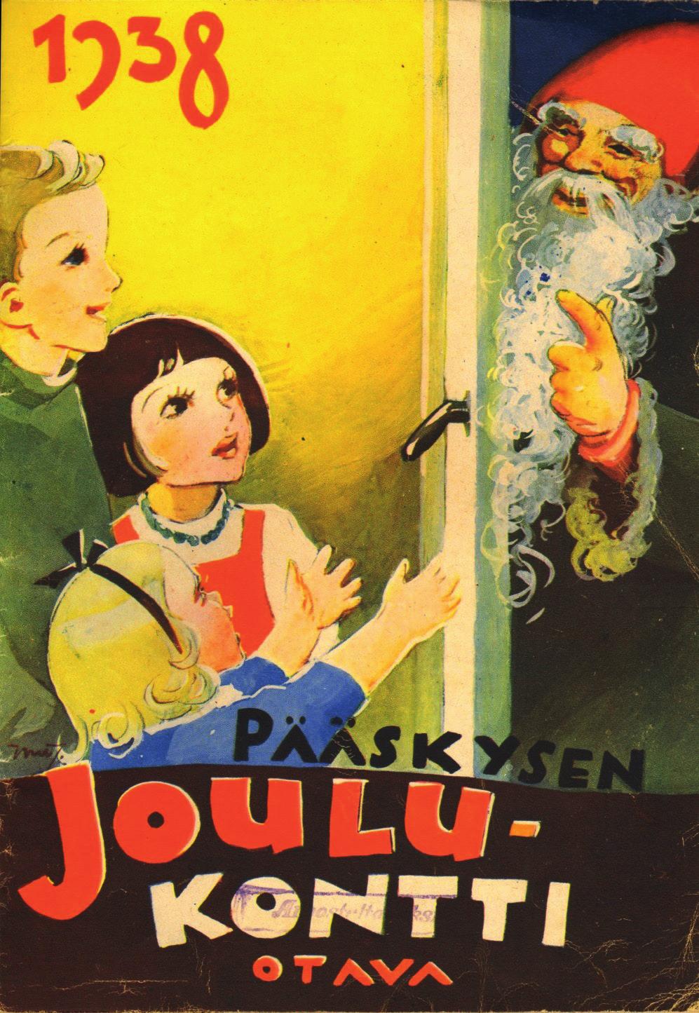 Kaupallisista joululehdistä viehättävimpiä ovat lastenlehdet. Niiden parasta aikaa olivat sotien väliset vuodet, vaikka jotkut lehdet sinnittelivätkin 1960-luvulle asti.