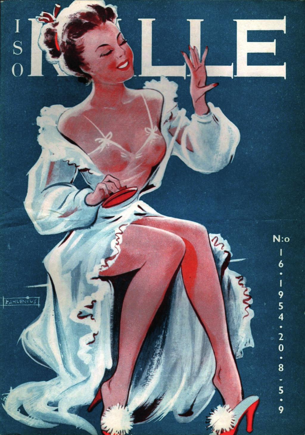 Kolmas Kallen suosima artisti oli Gil Elvgren (1914 1990), jonka kalenterikuvista 15 pääsi Kallen kanteen.