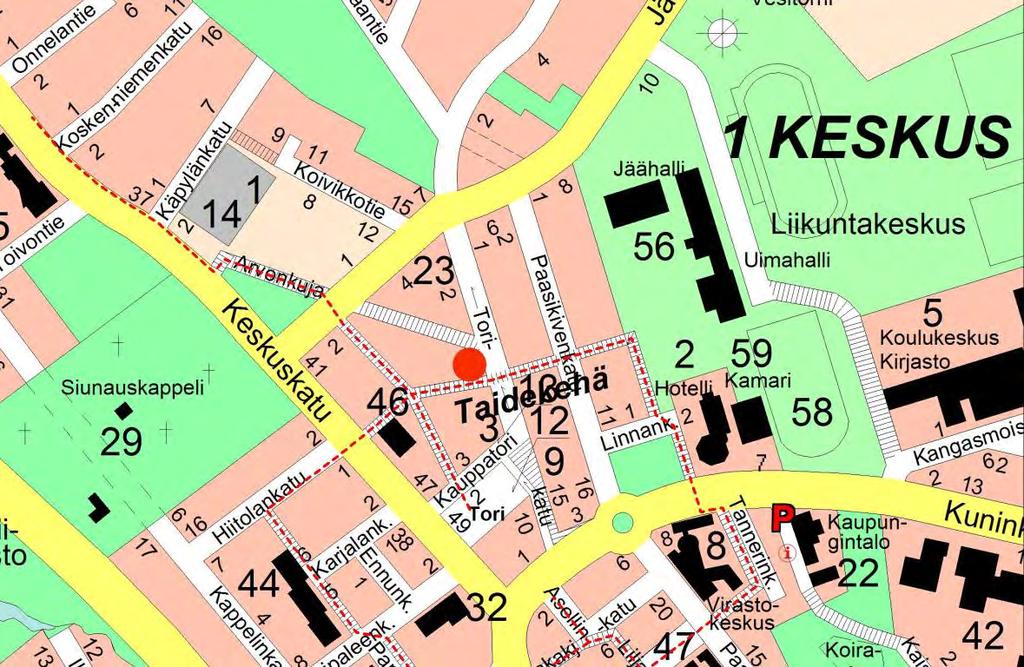 214005186 2 1 PERUS- JA TUNNISTETIEDOT 1.1 Tunnistetiedot 1.2 Kaava-alueen sijainti Asemakaavan muutos koskee: Kankaanpään kaupungin 1.