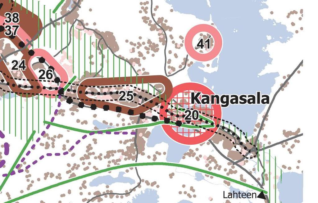 Tampereen kaupunkiseudulle on vuoden 2009 lopussa valmistunut rakennesuunnitelma, joka ohjaa kuntien yhdyskuntarakenteen hallintaa ja yleiskaavoitusta. Suunnitelman tavoitteena on mm.