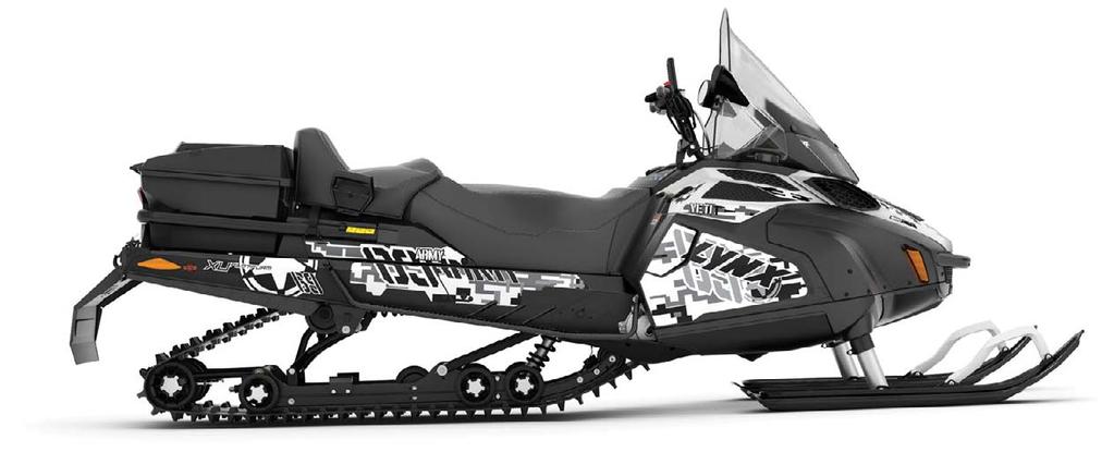 2018 59 YETI 69 YETI ARMY MOOTTORI 600 ACE 600 E-TEC TELAMATTO 500 x 3 923 x 32 mm 600 x 3 968 x 32 mm Ice Ripper ISKUNVAIMENTIMET Edessä: MC Keskellä: HPG 25 Takana: HPG 25 Edessä: MC Keskellä: HPG