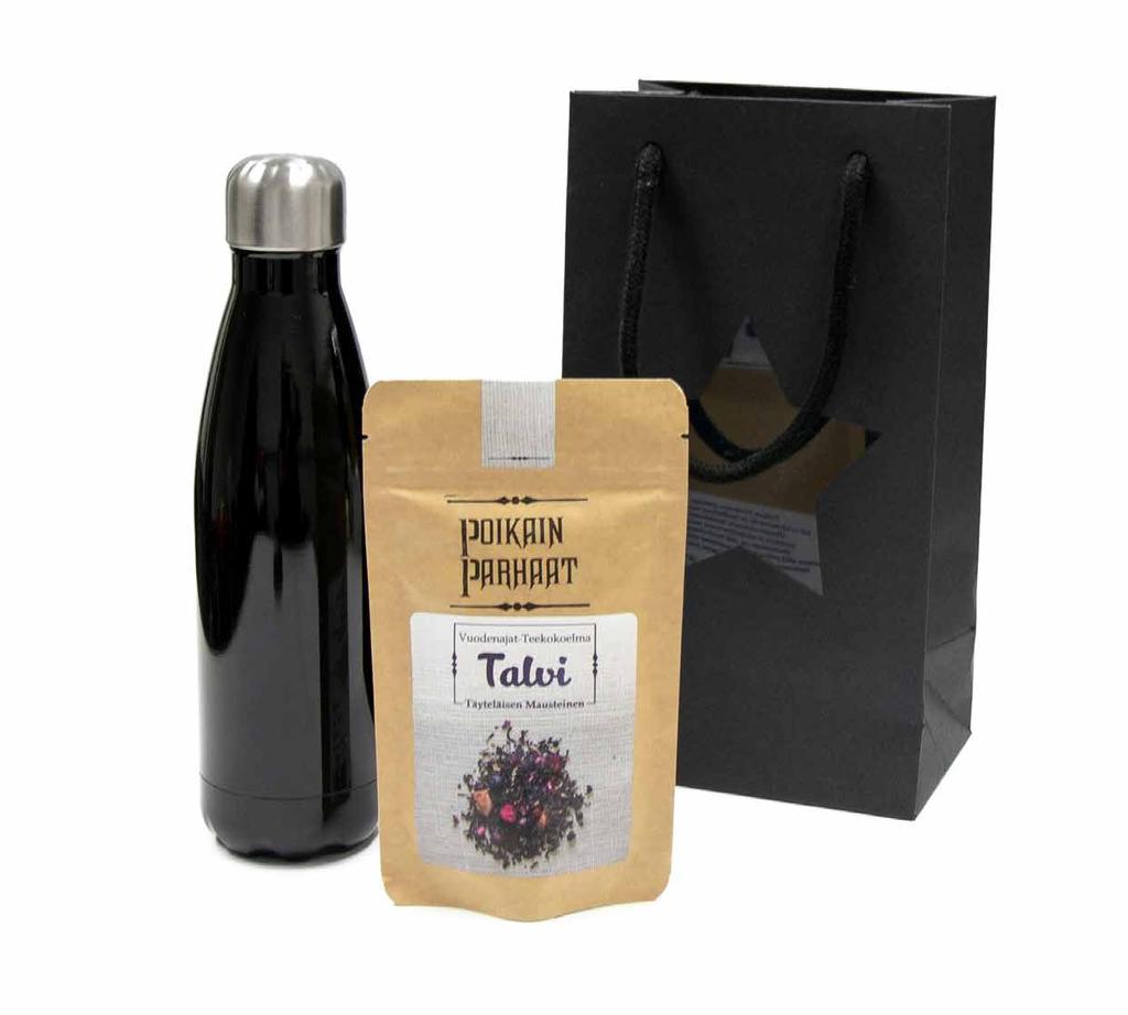 17 High Peak Jouluideat 2018 Talvinen teesetti Täyteläisen mausteinen Poikain Parhaat Talvi tee (50g) on valmistettu rakkaudella, sekä vahvalla käsityöleimalla laadukkaista raaka-aineista ja sopii