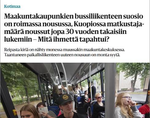 Johtopäätöksiä: Julkishallinto usein paras taho hoitamaan järjestelmätasoisia rooleja Käännekohta oli vuonna 2014, jolloin astui voimaan EU:n palvelusopimusasetus.