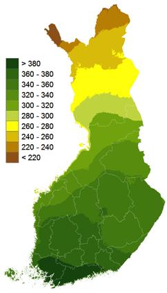 Vesi Suomessa vettä sataa enemmän kuin haihtuu Tiiviit ja alavat maat soistuvat Vesi liikkuu maakerrosten välillä (pohjavesi ja kapillaari-ilmiö) Sademäärä