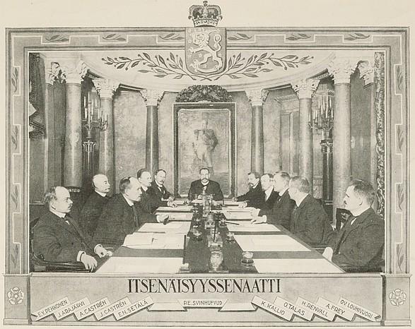 Itsenäistyminen - Venäjän maaliskuun vallankumous 1917 lopetti sortotoimet, Suomen itsehallinto palautettiin.