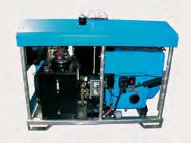 hydrauliikan paine: 250 bar 24,4 kw @ 3000 r/min TT B 110; 400G, 400S, 800G, 1250G, 1900G laitteille p x l x k: 1640 x 840 x 1650 mm Paino
