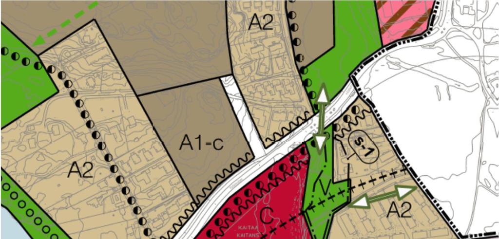 9 (37) Kuva 3: ote Kaitaa-Iivisniemi-osayleiskaavan ehdotuksesta 2.1.4 Asemakaava Suunnittelualueella on voimassa seuravat asemakaavat: Hannusjärvi (441400), joka on tullut lainvoimaiseksi 7.12.1982.
