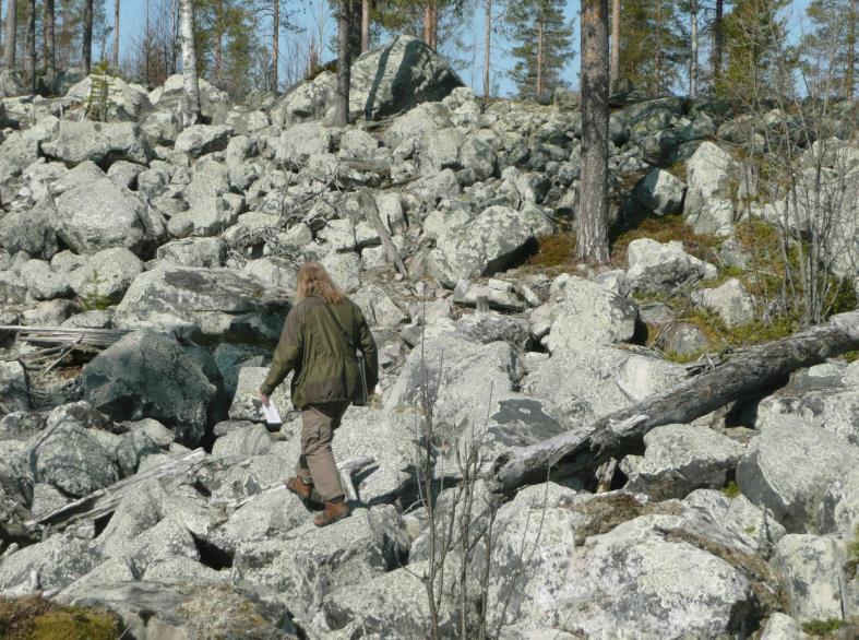 3 Inventointi Maastotyön suorittivat arkeologit Hannu Poutiainen ja Tapani Rostedt 7.5.2010.