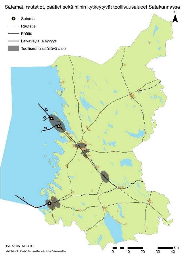 LIIKKUMISEN, ASUMISEN JA LUONNONYMPÄRISTÖN TILANNEKUVA LIIKKUMISEN, ASUMISEN JA LUONNON- YMPÄRISTÖN TILANNEKUVA (1) Positiivinen rakennemuutos tulee lisäämään tavara- ja henkilöliikennettä