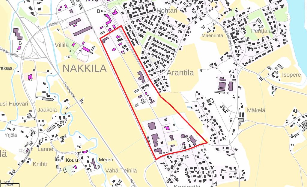 1 YLEISTÄ Promethor Oy mittasi 15. 22.12.2017 raideliikenteen aiheuttamaa tärinää Nakkilassa Villilän yritysalueella asemakaavan muutosta varten.