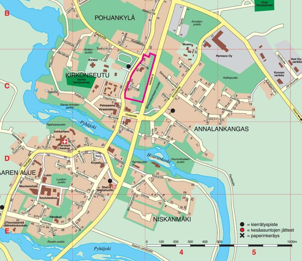 2011 237 käynnistää korttelien 160, 192-194 asemakaavan muutokset. Kaavoituksen ensimmäisenä vaiheena tuli nähtäville hankkeen osallistumis- ja arviointisuunnitelma päivämäärällä 28.9.2011.Tästä kaavoitushankkeesta eriytettiin myöhemmin omiksi asemakaavan muutosprosesseikseen Kirkonseudun kortteli 160 ja korttelit 192-194.