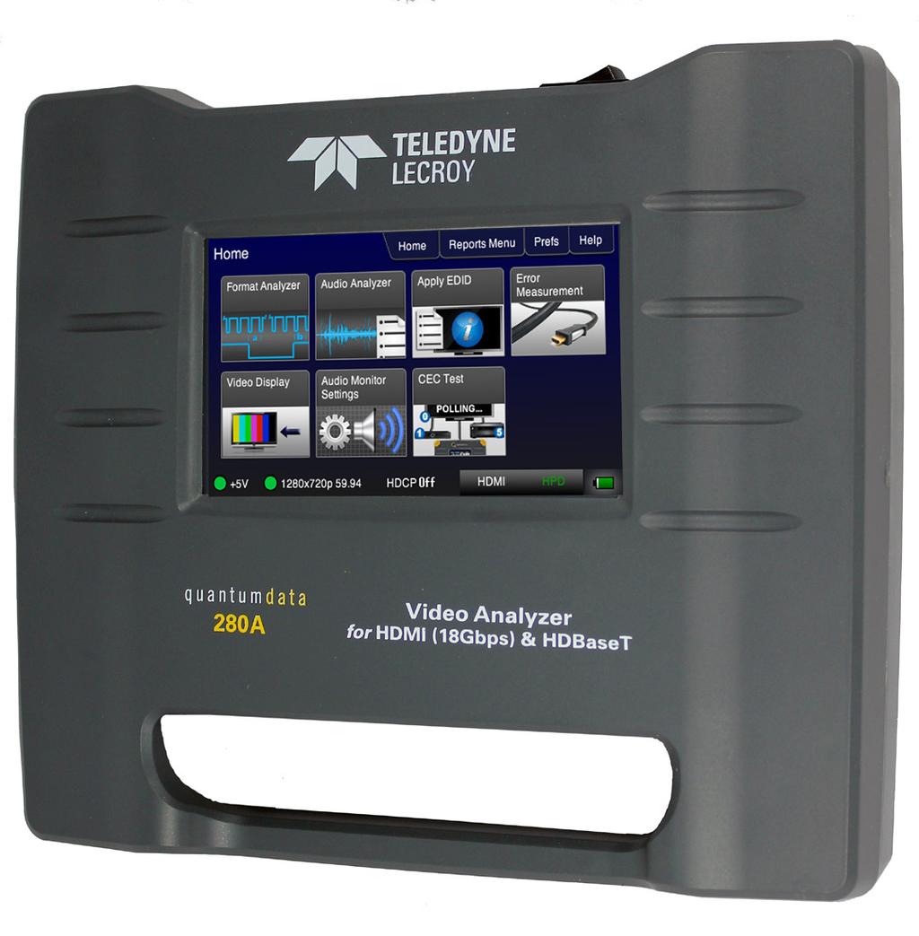 Kannettava HDMI/HDbaseT -mittapari HDMI 18 Gbps 600