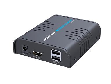 40 m / Cat6-kaapeli Tarvitsee vain HDMI-jakajan päähän verkkolaitteen