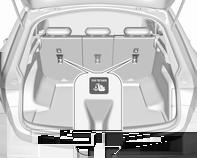 60 Istuimet, turvajärjestelmät ISOFIX-kiinnikkeet Joko Top-tether-hihnaa tai tukijalkaa tulee käyttää ISOFIX-kiinnikkeiden lisäksi.