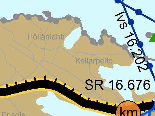 7 Ote Etelä-Savon maakuntakaavojen yhdistelmäkartasta Yleiskaava Keskustaajaman länsiosien osayleiskaavassa alue on