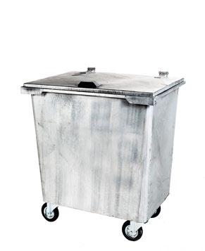 Neljän 125 mm kääntyvän kumisen pyörän ansiosta (kaksi pyöristä lukittavia) helppo liikuttaa 1250 x 845 x 1140 mm (PxLxK) / 29 kg CT-teräsastiat CT-teräsastiat on