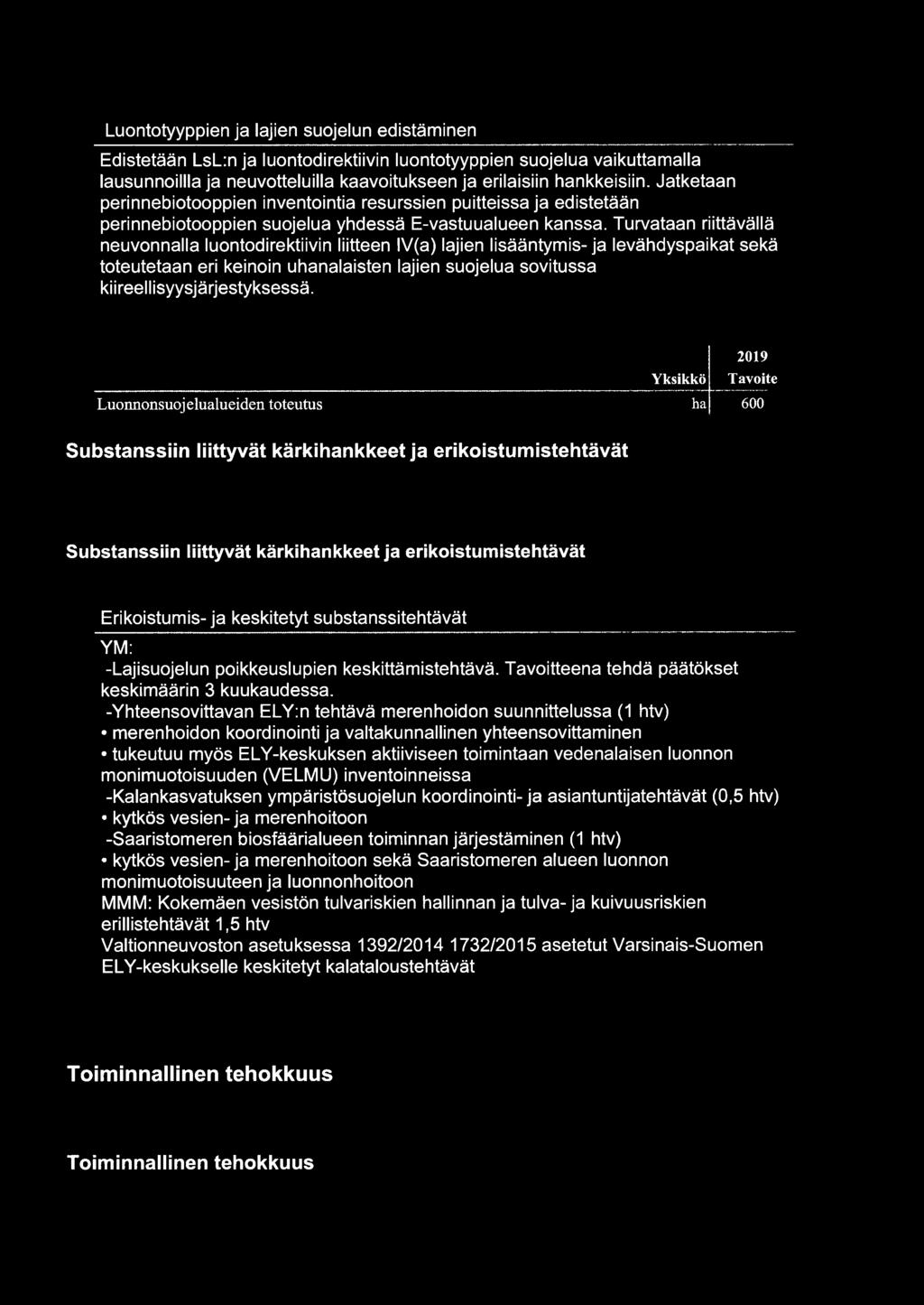 Turvataan riittävällä neuvonnalla luontodirektiivin liitteen IV(a) lajien lisääntymis- ja levähdyspaikat sekä toteutetaan eri keinoin uhanalaisten lajien suojelua sovitussa