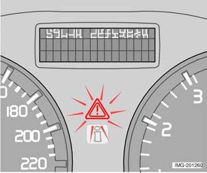 Turvallisuus Törmäystila Toimenpiteet törmäyksen jälkeen Jos auto on ollut osallisena törmäyksessä, mittariston näytössä voi olla teksti VIKASIE- TOTILA-KATSO OHJEKIRJA.