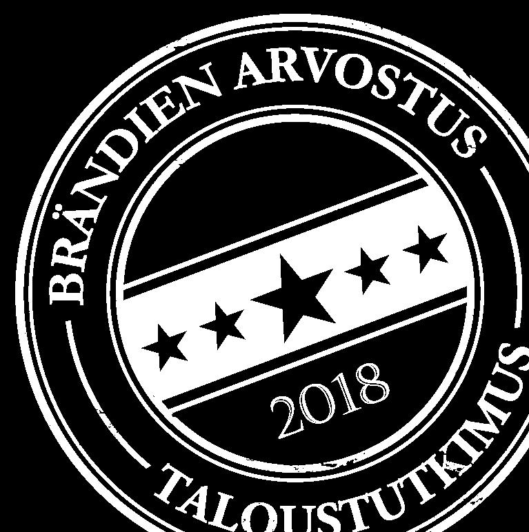 BRÄNDIEN ARVOSTUS 2018