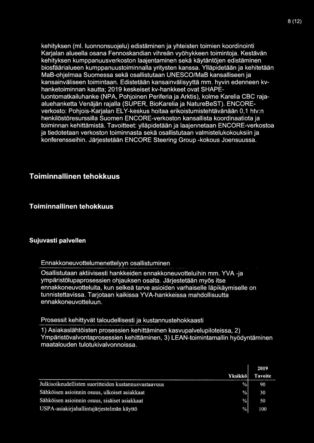 Ylläpidetään ja kehitetään MaB-ohjelmaa Suomessa sekä osallistutaan UNESCO/MaB kansalliseen ja kansainväliseen toimintaan. Edistetään kansainvälisyyttä mm.
