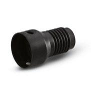 80 81 82 83 84 85 86 Supistin Supistin C40 80 5.407-108.0 1 kpl ID 40 Threaded reducer - from C-40 to DN 35. Suitable for NT vacuum cleaners. BUSHING 81 5.407-113.