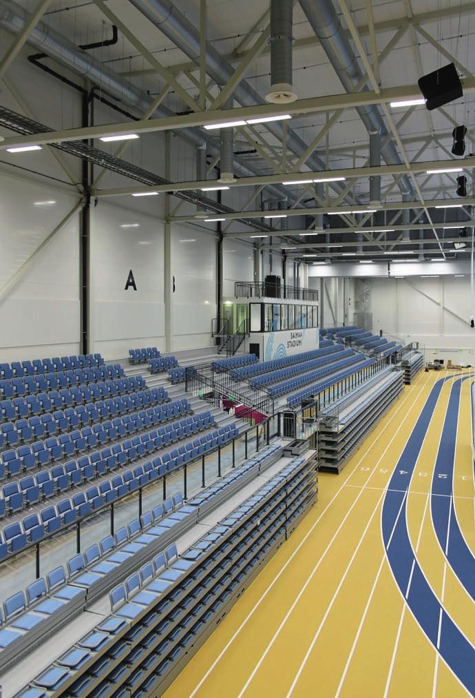 Tämä Saimaa Stadiumi hanke oli toimistollemme ensimmäinen hanke, jossa myös kaikki muu suunnittelu tehtiin käyttäen tietomalleja.