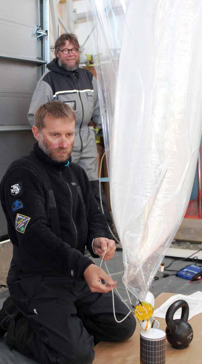 Kyseinen havaintopallo ylitti Etelämantereen ja laskeutui Rossin jäähyllylle. Lennon aikana molemmat havaintopallot tekivät yli 50 ilmakehän luotausta jäätiköllä.