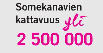 057 Kotimaan mediakampanjat tavoittavuus 17 miljoonaa