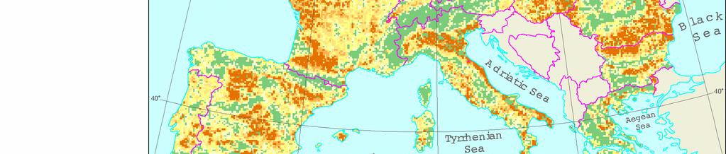 low population areas, for
