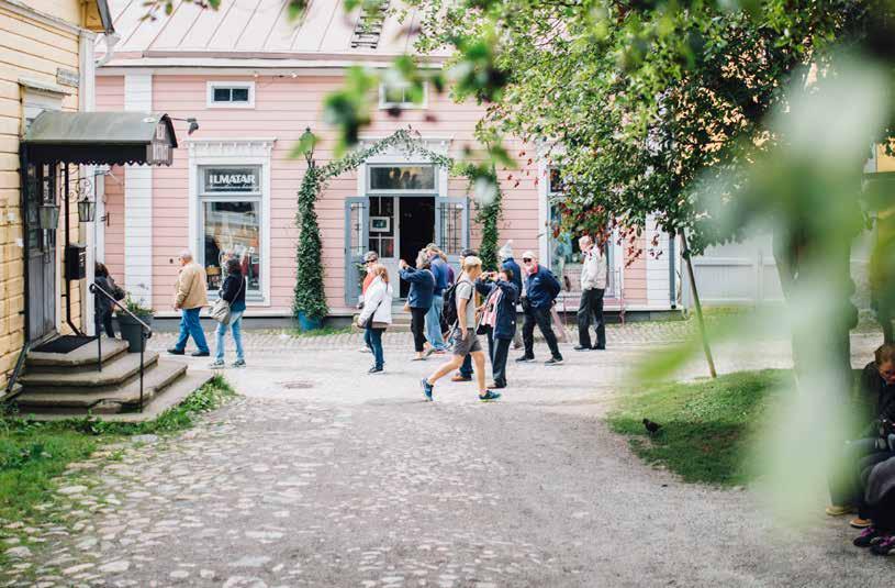 kehittämisen KÄRJET Porvoon matkailutarjonnan kehittämistyöllä on viisi kärkeä, jotka valittiin yhteistyössä porvoolaisten matkailutoimijoiden kanssa yhteisissä työpajoissa kevään 2018 aikana. 1.