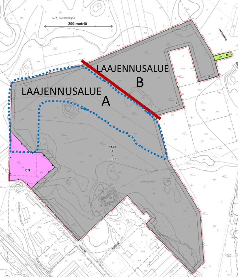 MAASTOTARKASTELU Johdanto Lapaskankaan teollisuusalue sijaitsee Kangasniemen kirkonkylän pohjoispuolella, Jyväskyläntien ja Pieksämäentien välisellä alueella.