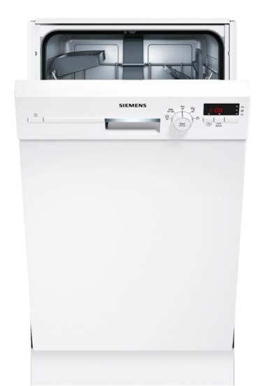 Astianpesukone Siemens Astianpesukone, valkoinen Kalustekaavion mukaisesti Leveys 450mm tai 600mm
