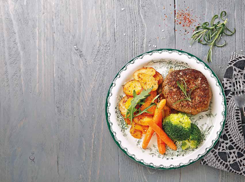 KYPSÄ KUORELLINEN VIIPALEPERUNA Pakkaus 3 kg EAN 6416438014474 Laatikko 5 x 3 kg EAN 6416438014467 PATU 110205 Rucola perunat 20 annosta 1 pss / 3 kg JEPO