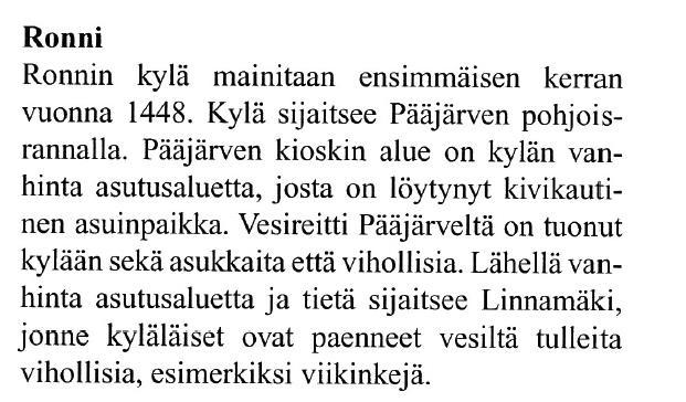 Lammin maisemaselvityksestä (Salomäki,