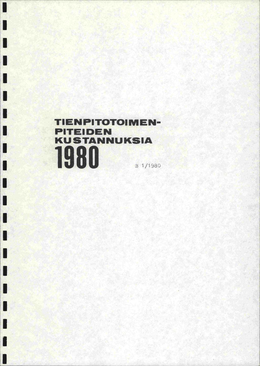 TIENPITOTOIMEN- PITEIDEN