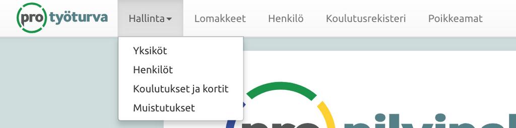 Ohjeita ja vinkkejä järjestelmän käyttäjälle Tutustu Pro Työturva -palvelun ominaisuuksiin. Ne on esitelty pääsivulla. Ohjeet auttavat toimimaan oikein ja etenemään oikeassa järjestyksessä. Huom!