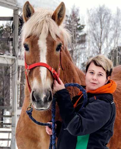 ihmiset palvelun takana Laajentajan tuki ja turva Jalostusasiantuntija Katja Tulppo on innostunut kertoessaan työstään ja etenkin FabaINTO-suunnitelmista.