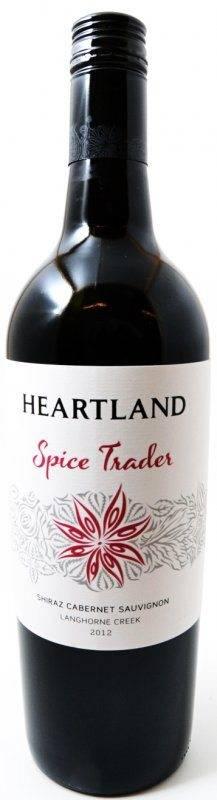 Heartland Spice Trader Shiraz, Cabernet Sauvignon Langhorne Creek, Australia 14,5% Tuoksussa on mustikkaa, karhunvatukkaa ja herukkaa.