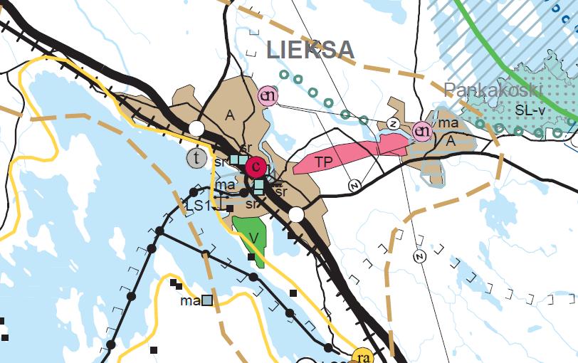 Kaavaselostus 10 2.2 Suunnittelutilanne 2.2.1 Kaava-aluetta koskevat suunnitelmat, päätökset ja selvitykset Valtakunnalliset alueidenkäyttötavoitteet (VAT, 1.4.