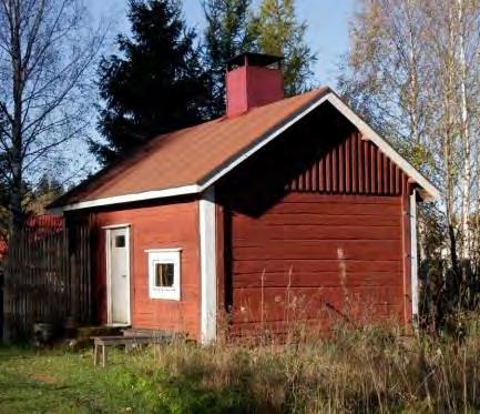 FCG SUUNNITTELU JA TEKNIIKKA OY Lehmon osayleiskaava 33 (107) Sauna on hirsirakenteinen ja