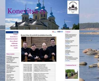 OSOITTEENMUUTOKSET Kun osoitteenne vaihtuu, ilmoittakaa siitä mieluiten Konevitsa ry:n kotisivulla www.konevitsary.fi olevaa Ota yhteyttä linkkiä käyttäen.