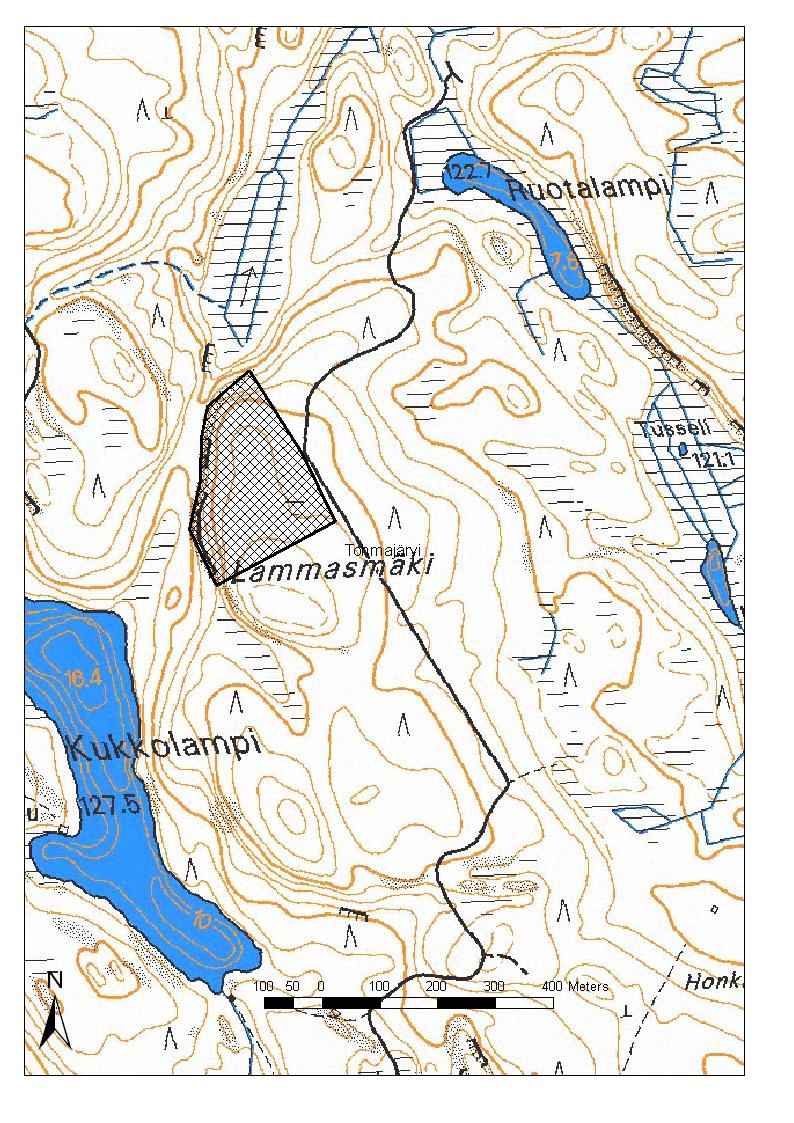 70 Kuva 43. Kohde 24, Lammasmäki.